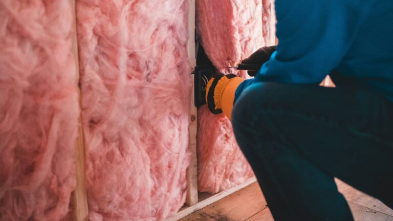 Cavity wall insulation